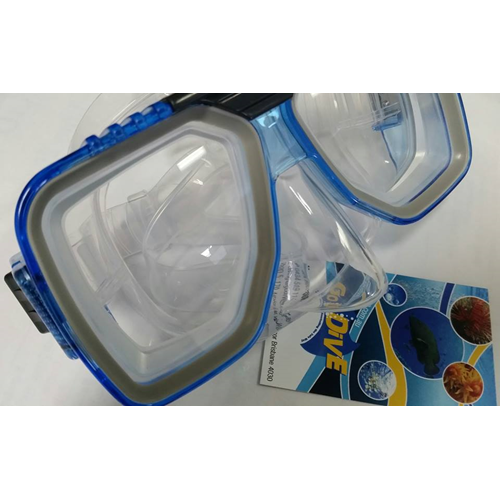 Vision-Assist Mask - Shortsighted [-2.5] - Tusa Liberator - Blue/Clear